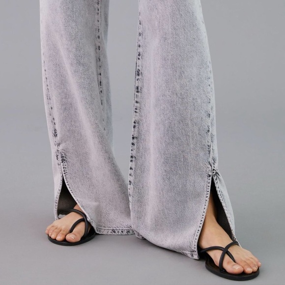 Anthropologie Pilcro The Getaway drawstring waist, Carbon (Faded Gray), Small - Picture 3 of 14